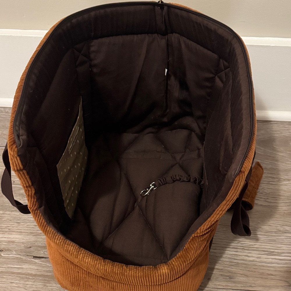 Corduroy Pet Carrier - Picture 6 of 13
